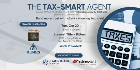 The Tax-Smart Agent - Course #39942-RECE (1 Hr CE credit)