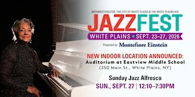 JazzFest White Plains 2026: Jazz Alfresco