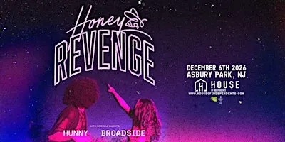 HONEY REVENGE - Asbury Park, NJ