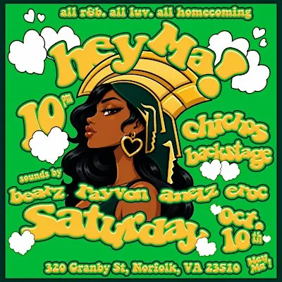 Hey Ma! All Rnb All Luv All Nite | NFK | October 10th