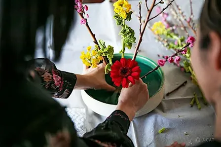 10/22 (Thu) Japanese Flower Arrangement