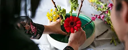 10/22 (Thu) Japanese Flower Arrangement