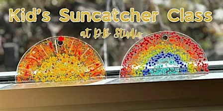 KIDS! Suncatcher | Fused Glass db Studio