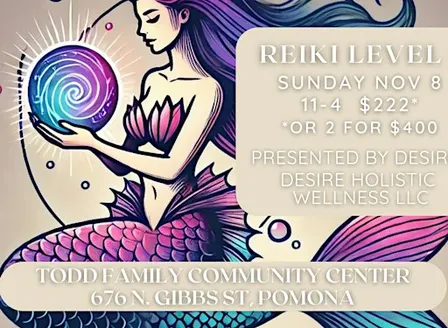 Reiki Level 1 with Desiree of Desire Holistic Wellness LLC