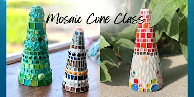 Gnome or decorative cone mosaic class at The Vineyard at Hershey