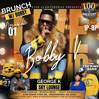 GHOE Centennial Brunch & Day Party with Bobby V