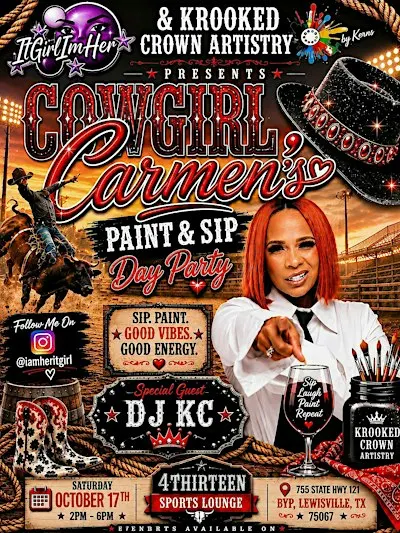Cowgirl Carmen's Paint & Sip