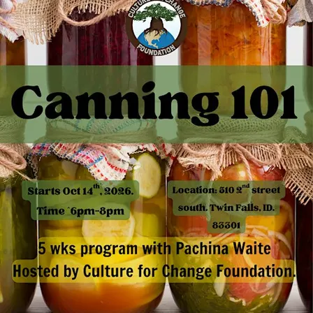 FREE CLASS: Canning 101