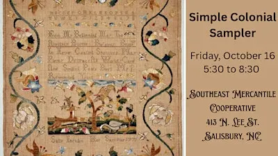 Simple Colonial Sampler