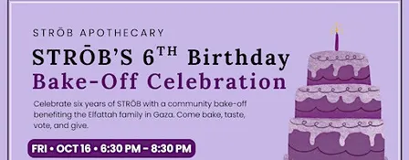 STRŌB Turns Six: A Community Bake-Off for the Elfattah Family