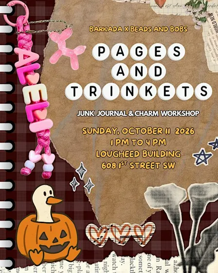 Pages and Trinkets - Junk Journal & Charm Workshop