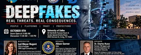 NTXISSA Lunch & Learn: Deepfakes (Joint Infragard Event)