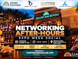 Networking AFTER-HOURS expo week. Free Appetizers