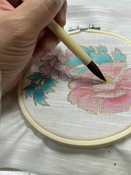 Yuzen Workshop - Japanese Silk Painting - with a Master Artisan from Kyoto
