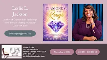 Book Signing and Author Talk with Leslie L Jackson