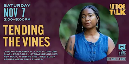 Author Talk: Tending the Vines