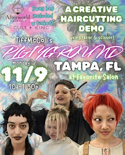 PLAYGROUND: CREATIVE HAIRCUTTING CLASS