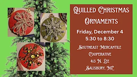 Quilled Christmas Ornaments