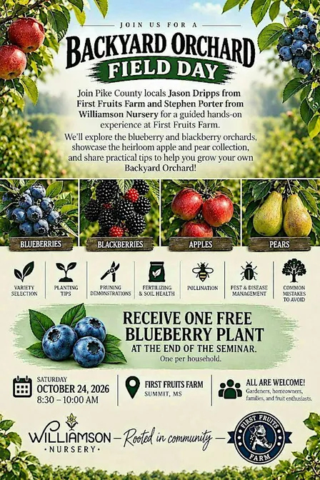 Backyard Orchard Field Day
