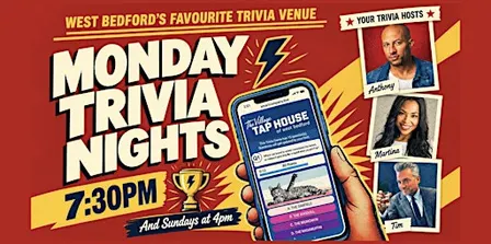 Monday Night Trivia at The Village Taphouse, West Bedford