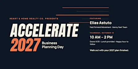 Accelerate 2027: Business Planning Day