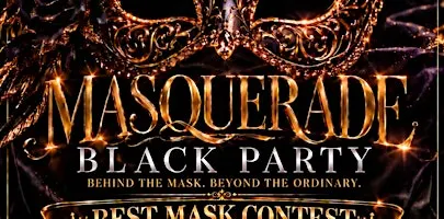 1 Love Masquerade Black Party
