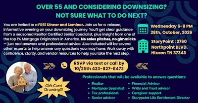 Senior Downsizing Seminar and Vendor Fair