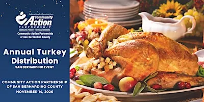 2026 CAPSBC Annual Turkey Distribution - San Bernardino Event