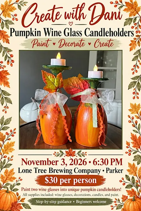 Pumpkin candleholders