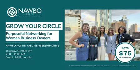 Grow Your Circle: Purposeful Networking for Women Business Owners