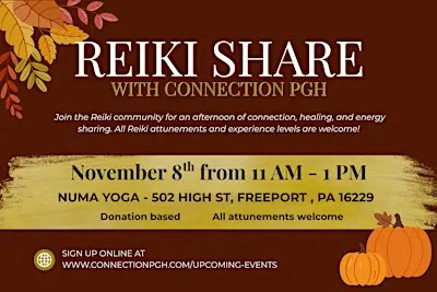 Reiki Share with Connection PGH