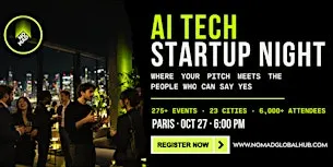 AI Tech & Startup Night I Paris