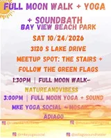 Full Moon Walk + Yoga + Soundbath- Bayview Beach