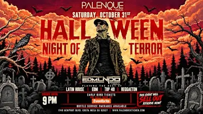 Palenque Costa Mesa: Halloween Costume Party