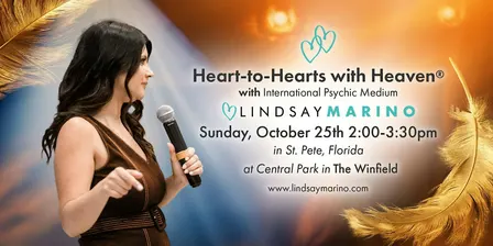 Heart-to-Hearts with Heaven®  Mediumship event in Saint Pete, Florida