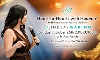 Heart-to-Hearts with Heaven® Mediumship event in Saint Pete, Florida