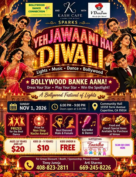 BOLLYWOOD DIWALI NIGHT....YEH JAWAANI HAI DIWALI!