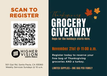 Thanksgiving Grocery Giveaway!