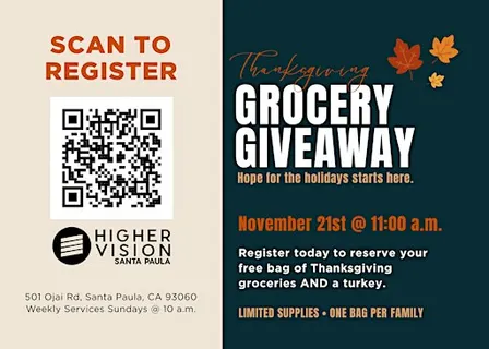 Thanksgiving Grocery Giveaway!