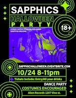 Sapphic Halloween Party at Alien Records