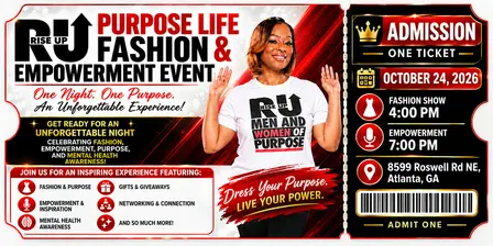 Purpose Life Fashion & Empowerment Event