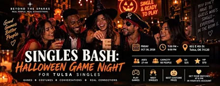 Singles Bash: Halloween Game Night for Tulsa Singles