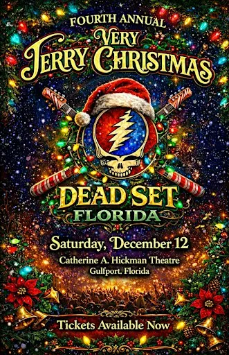 A Very Jerry Christmas | SAT DEC 12 | Catherine Hickman Theater, Gulfport