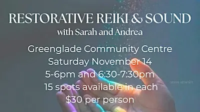 Restorative Reiki and Sound