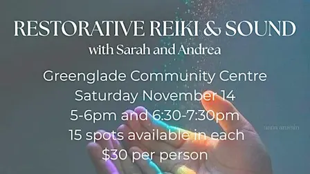 Restorative Reiki and Sound