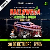 Halloween Norteño y Banda Boat Party|NUEVA YORK, NY.