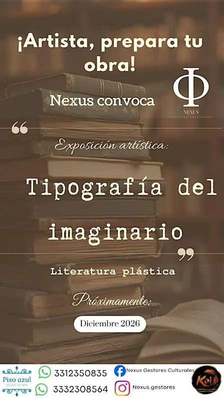 Exposición Artística: Tipografía del imaginario