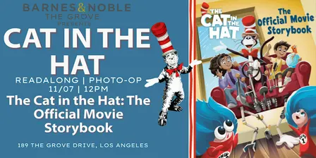 Red Carpet Reads with THE CAT IN THE HAT @ B&N The Grove