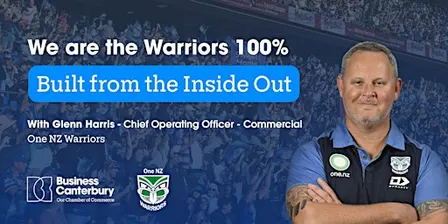 We are the Warriors 100% Built from the Inside Out