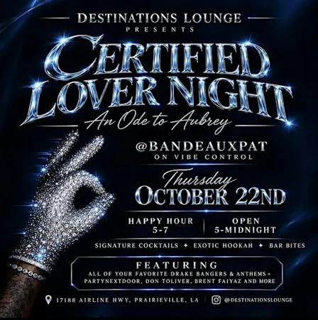 Drake Night at Destinations Lounge